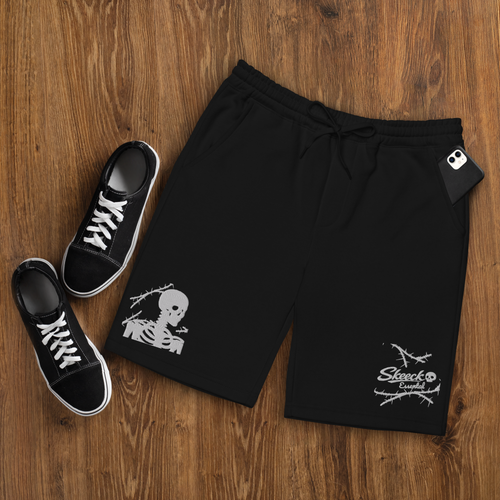 -Skeeck- Essential: "Routine Black" [Cotton Heritage MC1082 I Men's/Unisex Premium Short Sleeve Tee]